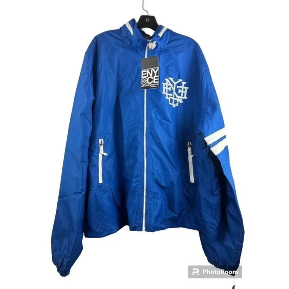 Enyce Men’s Full Zip Jacket Blue  Size XXX NEW - Picture 1 of 16
